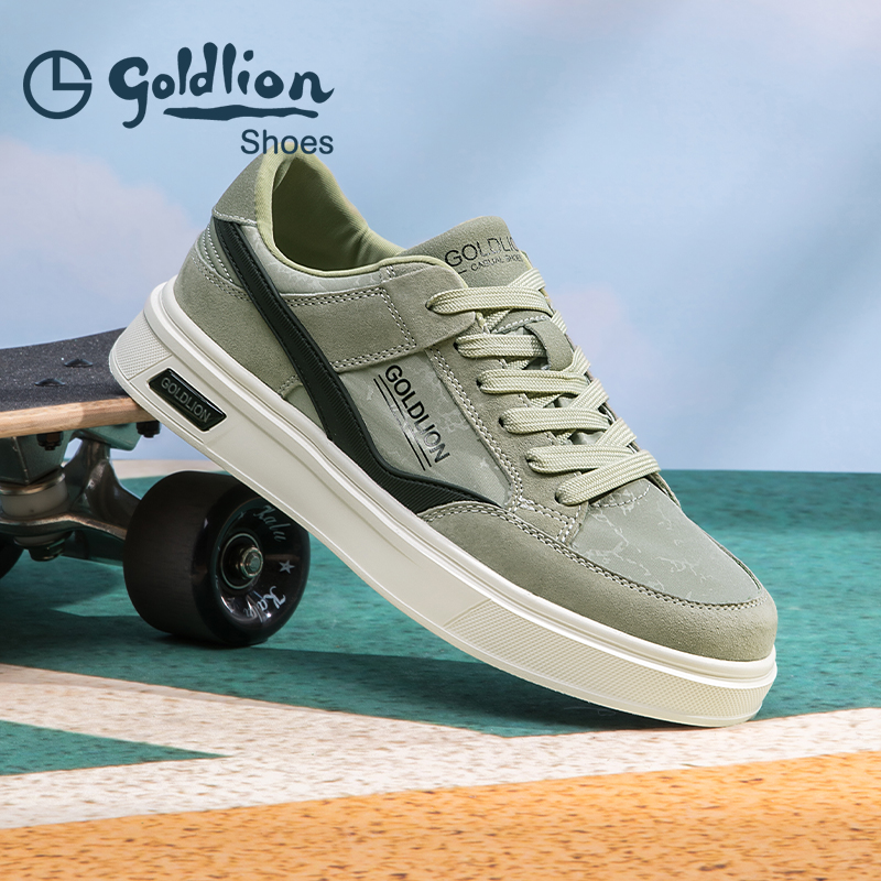 金利来男鞋运动休闲鞋厚底板鞋