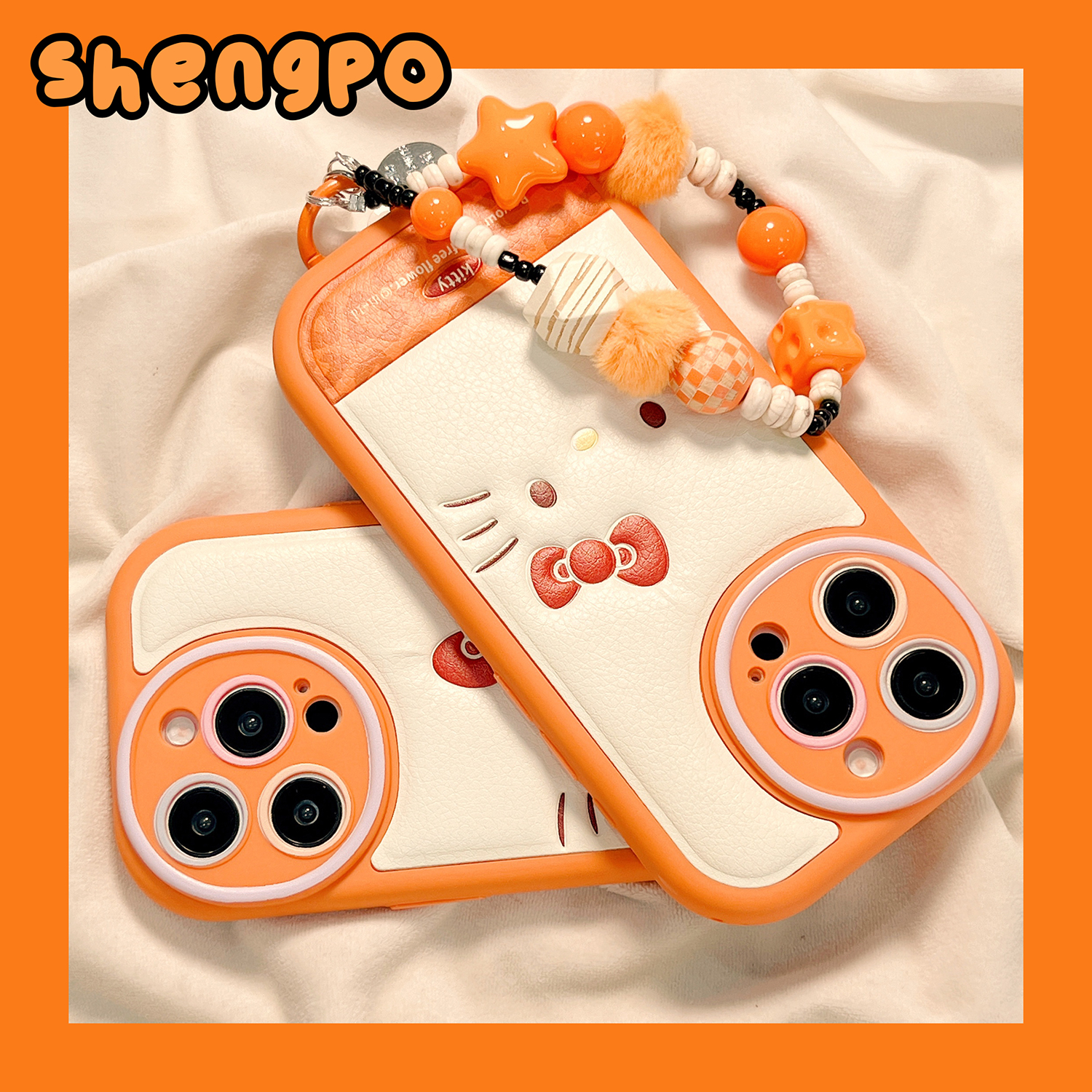 可爱hellokitty表情手机壳