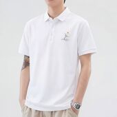 高端休闲翻领纯色打底基础百搭POLO衫 夏季 修身 t恤潮牌新款 男短袖