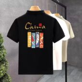 半袖 t恤中国风休闲商务男士 男夏短袖 JOZI甲胄仕翻领polo衫