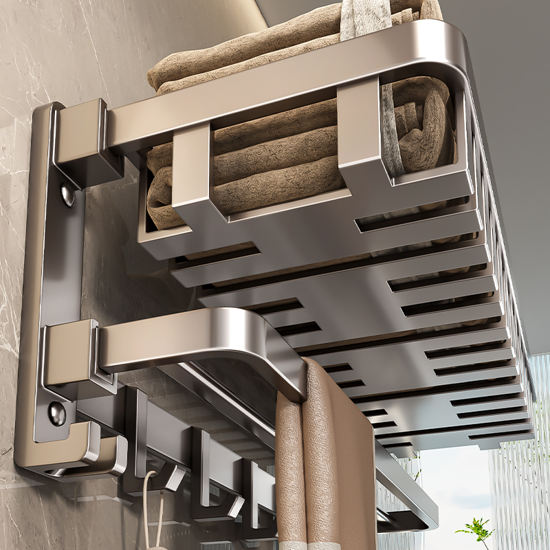 【淘宝自营】百悍毛巾架热销99W+