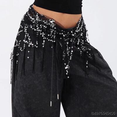 新款街舞潮牌亮片爵士jaz