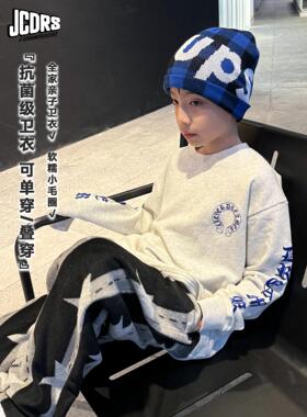 JAC梦想家童装◆25新年限定色~灰色长袖T百搭儿童抗菌卫衣亲子装