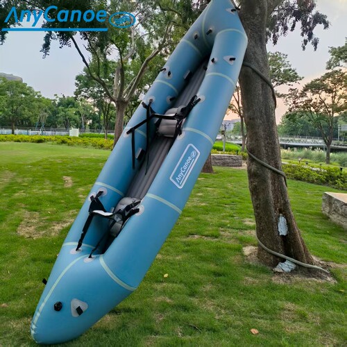 必舟Packraft TPU双人逐光号充气底版超轻背包艇