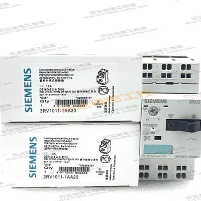 3RV1011-1AA20/1BA20/1CA20/1DA20/1EA20 马达断路器【请询价】