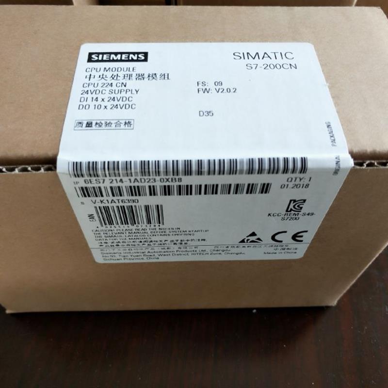 S7-200CN PLC CPU224CN 6ES7214 6ES7 214-1AD23-0XB8【请询价】