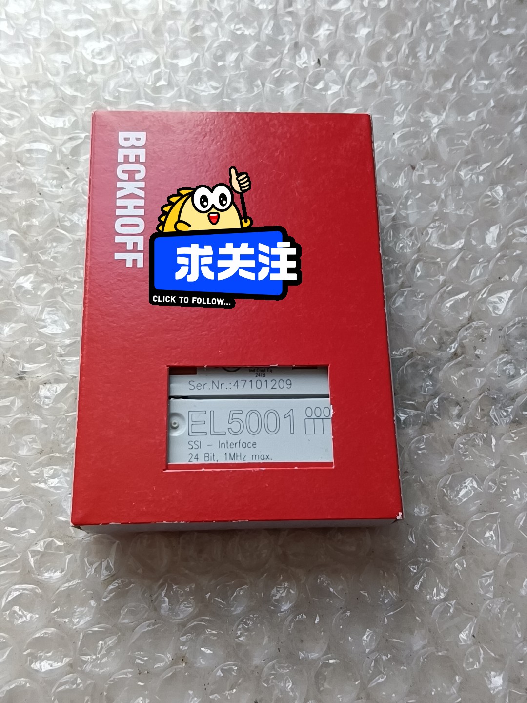 全新倍福模库存 EL5001实物拍摄【请询价】