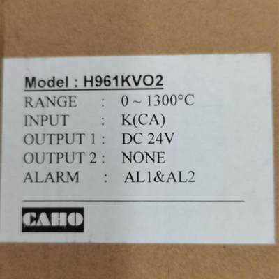 CAHO H961 H961KVO2 宣荣温度控制器H961KV02 固态输出【请询价】