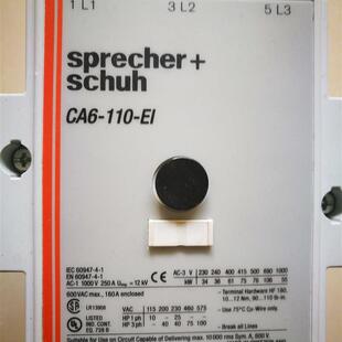 AC220V CA6 110 chuh交流接触器 请询价 sprecher