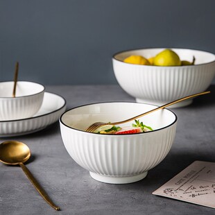 精选亿嘉IJARL日式陶瓷碗碟套装餐具套装家用餐盘菜盘陶瓷碗筷碗