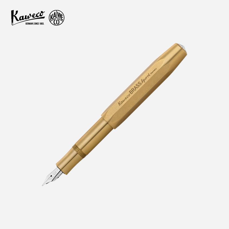 德国KAWECO钢笔 卡维克 Brass黄铜系列 Sport运动款 金属练字书写