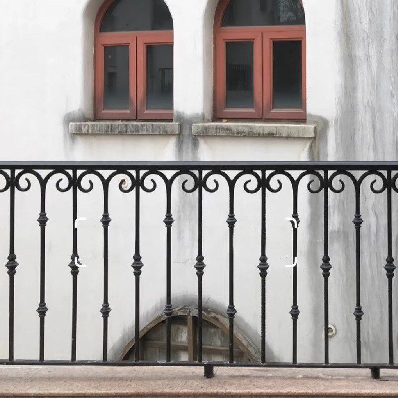 欧式铝合金栏杆护栏阳台围栏窗台室内外露台庭院阁楼别墅铁艺栏杆