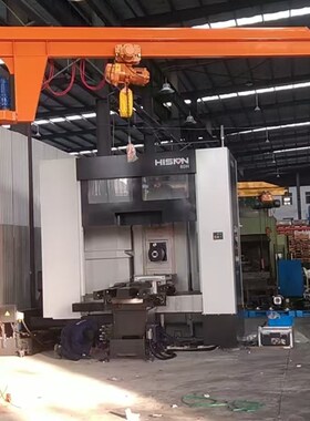 精选固定式悬臂吊2吨悬臂吊电动旋转500kg1T3吨5吨遥控立柱式悬臂