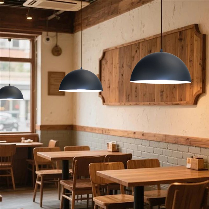 饭店专用单头灯罩工业风餐饮店餐厅餐馆火锅店铺连锁商用灯具吊灯