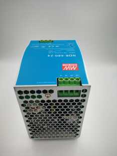 精选NDR480-24明纬开关电源道轨式超薄NDR480-24DC24V20A