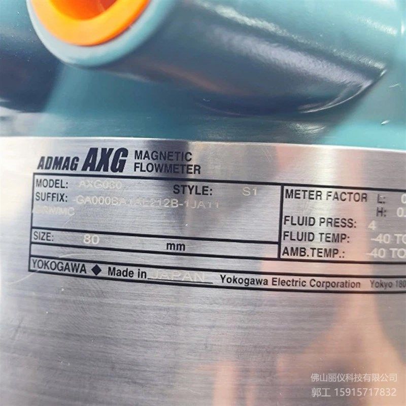 横河电磁流量计AXG080 AXW100 AXF050G AXF015 涡街流量计 DY100