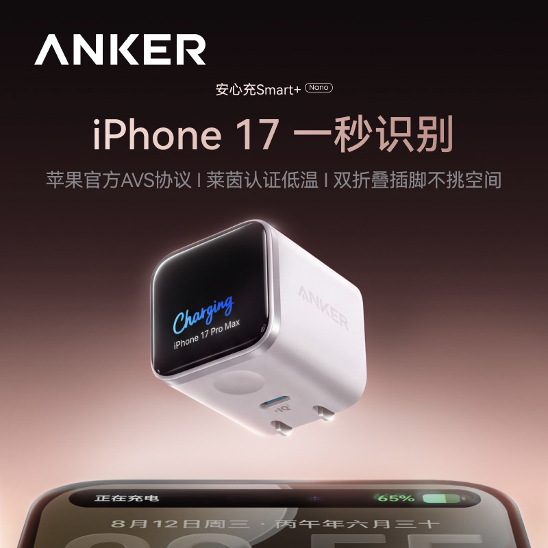 安克安心充Smart苹果充电器头图片