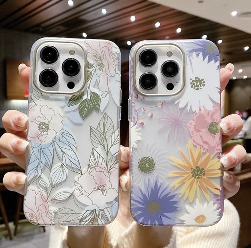 花朵tpu不易发黄小清新苹果