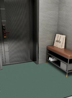 绿色纯色大门入户地毯门垫进门地垫入户门垫pvc可擦免洗门口脚垫