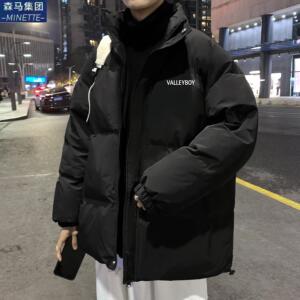 森马集团羽绒服男士冬季新款加厚保暖港风国潮美式原创宽松潮牌外