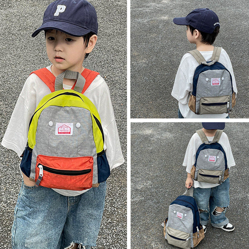 儿童背包男孩外出旅游儿童春游双肩包出游小学生郊游小书包超轻便