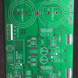 【超级通透】SK3875发烧直流伺服双声道功放板 PCB空板 50W*2