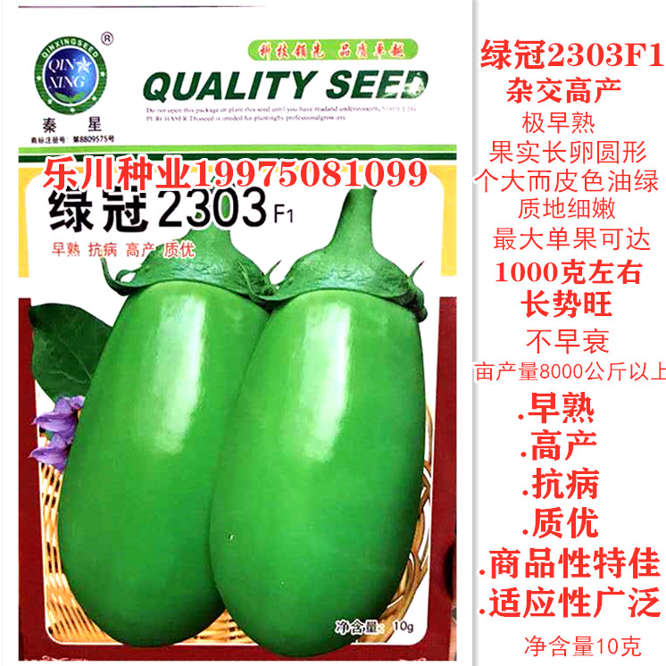 西安绿冠2303茄籽杂交高产