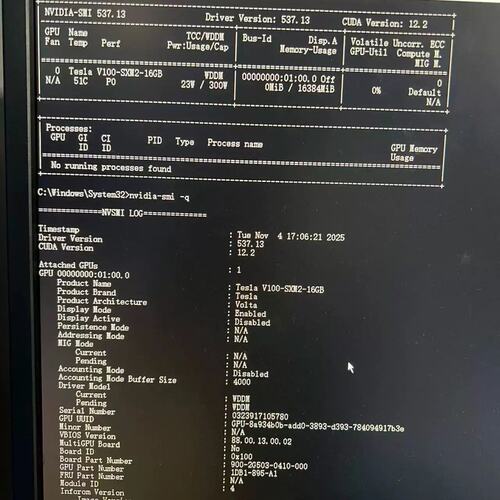 {议价}NVIDIA Tesla V100 SXM2 16gb原装{可维修}