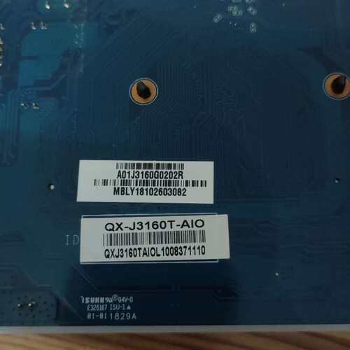 {议价}X一J3160T主板，17*17迷你工控主板，带无线网卡。{可维修}