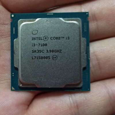 {议价}cpu intel酷睿i3 7100，应该是坏了{可维修}