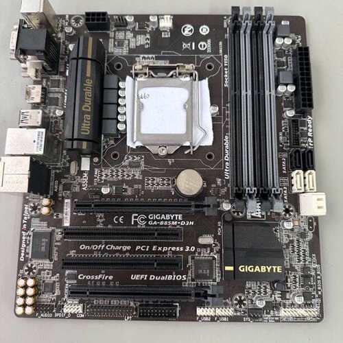 {议价}技嘉GA-B85M-D3H电脑主板 实物图{可维修}