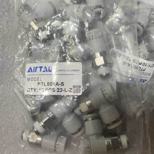 {议价}亚德客原装全新节流阀 PTL601A-S{可维修}