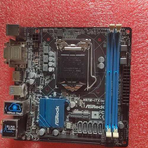 {议价}ASROCK/华擎科技 H97M-ITX/ac 17x17主{可维修}