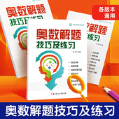 小学一二三四五六年级数学奥数解题技巧及练习速算技巧公式 大全总结练习题本