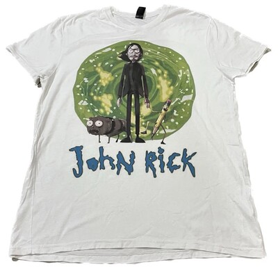 疾速追杀John Wick校园流行休闲纯棉高级轻奢风宽松ins短袖T恤