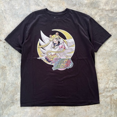 美少女战士Sailor Moon动漫印花短袖t恤甜酷减龄半袖上衣tee