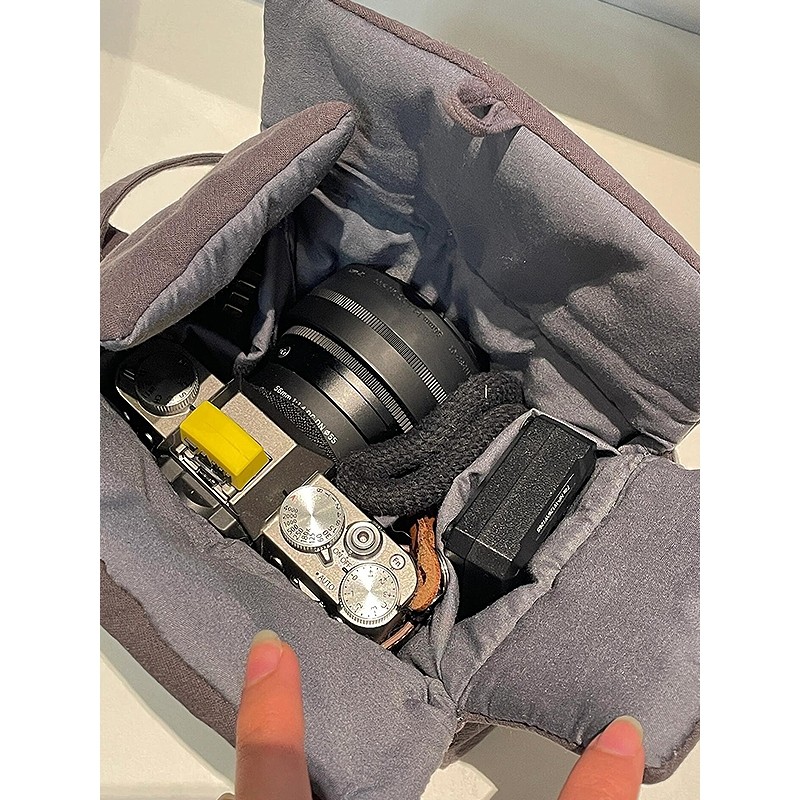 富士xt50/30相机收纳包佳能/尼康适用25新款加厚防撞便携式手提包