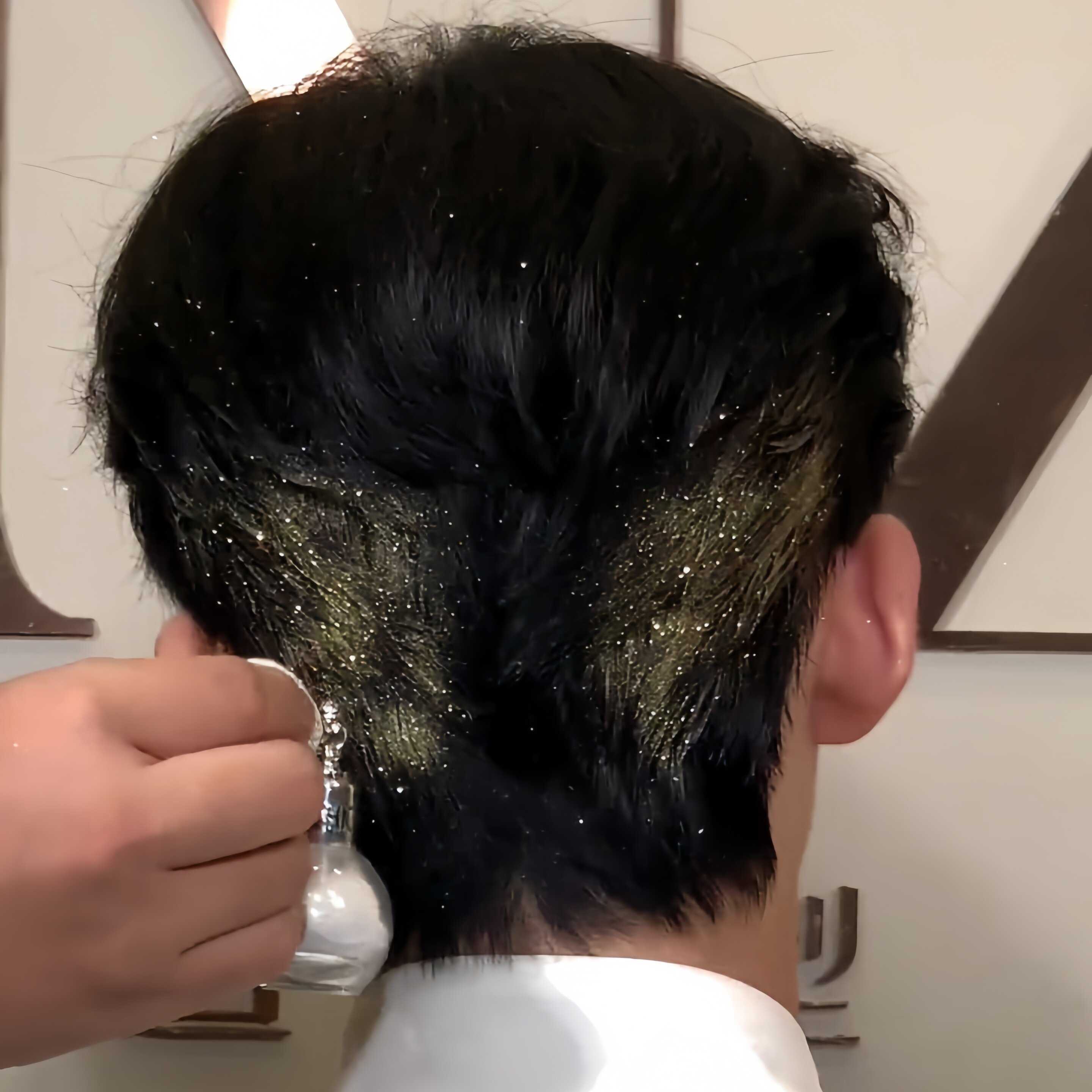 金翼头发闪粉喷雾创意高级唯美