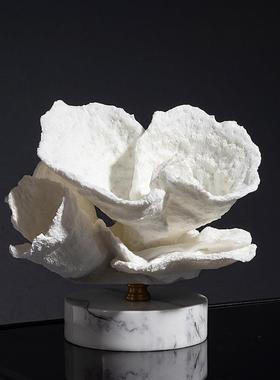 现代轻奢创意珊瑚摆件样板间客厅玄关电视柜酒柜家居软装饰品摆设