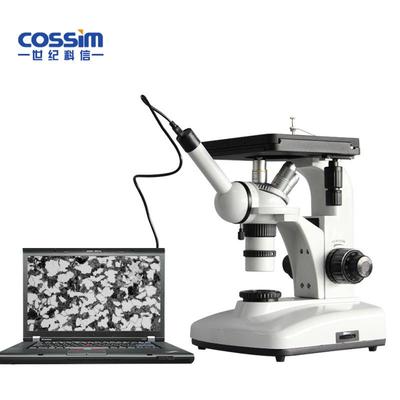 cossim单目倒置金相显微镜4XI球磨铸铁马氏体奥氏体金相分析仪