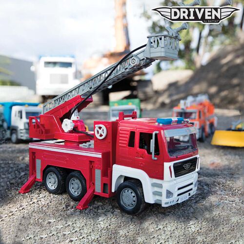 DRIVEN喷水消防车大型玩具车礼物