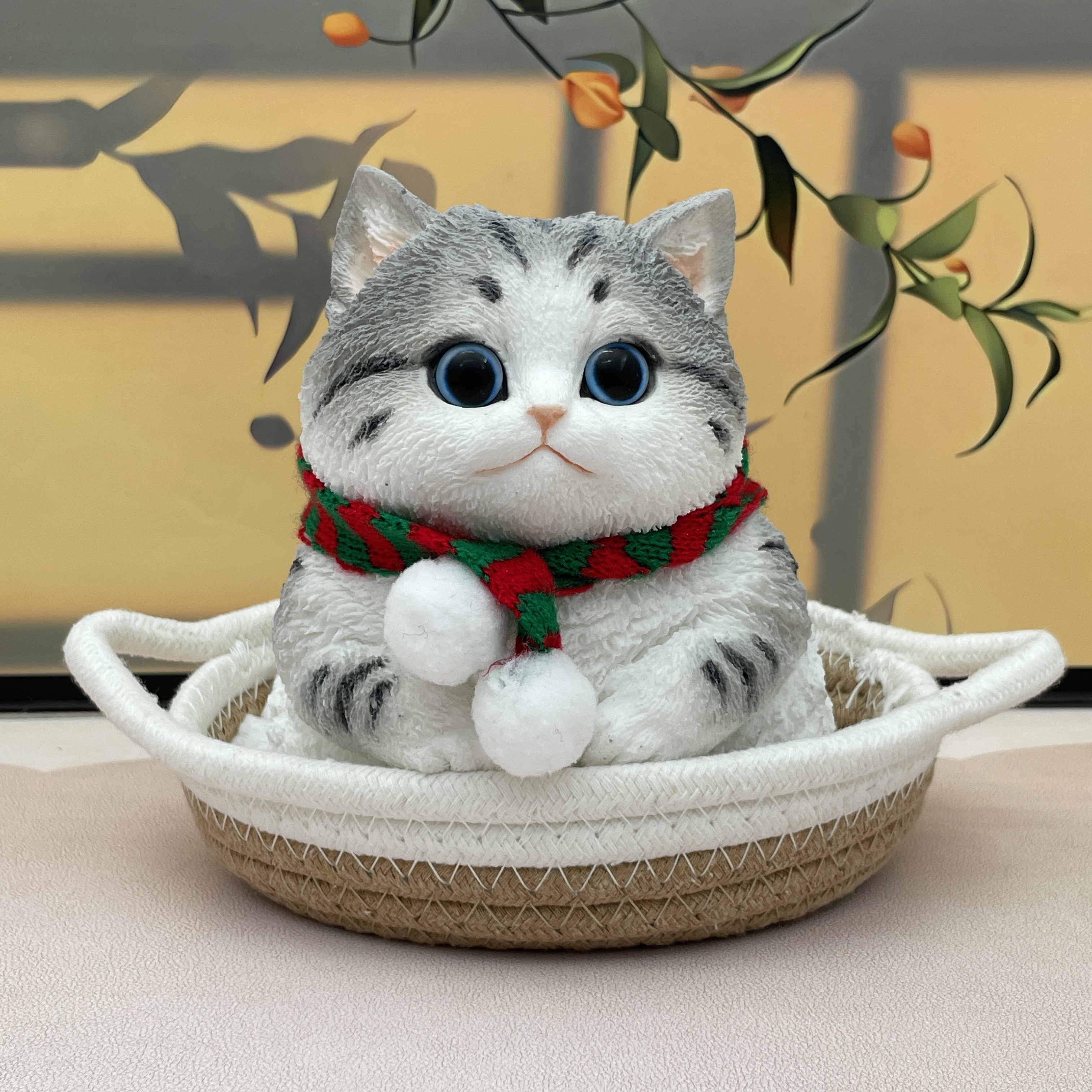 仿真猫咪玩偶儿童玩具礼物礼盒装