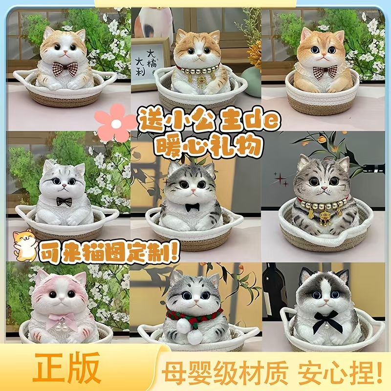 送小公主的可爱礼物！猫咪捏捏乐