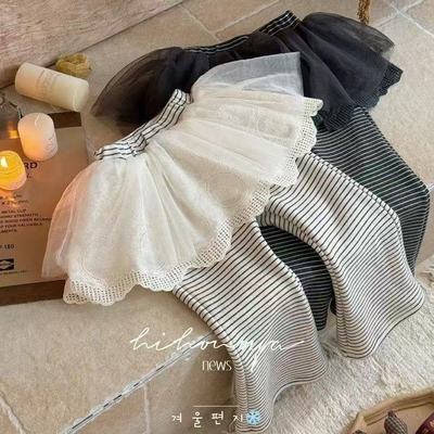 女童喇叭裤秋冬裤子加绒