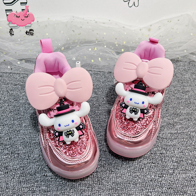 女童暴走鞋带滑轮的鞋子轮子儿童可走可滑鞋可以滑带轮滑的运动鞋