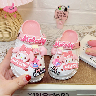 洞洞鞋女款2026夏季新款 女童儿童宝宝防滑透气外穿拖鞋eva凉拖鞋