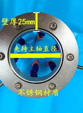 石材雕刻机喷水环主轴电机冷却喷水器万向竹节管蛇形管刀具冷却