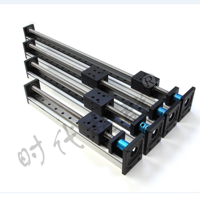 SGX/CBX直线滚珠丝杆导轨滑台带滑块模组配42/57/60步进电机现货