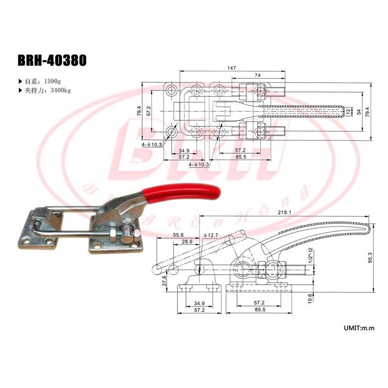 快速夹具 木夹钳 夹 肘夹 焊接 夹头 工装夹紧器 门扣式BRH-40380,搬运/仓储/物流设备,机械式停车设备（立体停车库）,淘宝优惠券,粉丝福利购,淘宝优惠卷