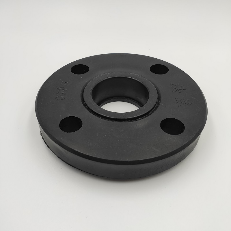 PE承插式法兰盘法兰片4分6分1寸 50637590110 PE水管接头热熔管件